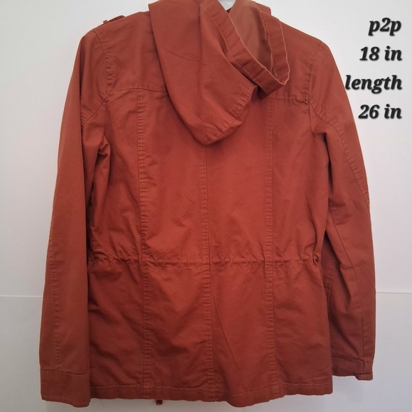 🎉+3(If Bundle)Rue21 Women's Rust Utility Jacket - Picture 5 of 10